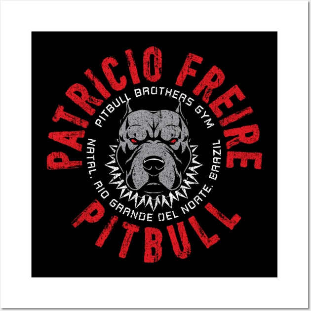 Patricio Pitbull Freire Wall Art by huckblade